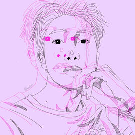BTS linework series - RM